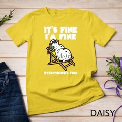 Christmas In July Snowman Melting Fine Funny Men Women Kids Unisex T-shirt