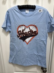 Houston Name Pride Distressed Houston Game Day Gifts T-Shirt Medium