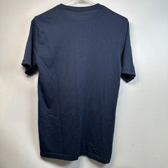 Travis Mathew Blue Climate Zone T Shirt Mens Small Golf Short Sleeve Navy