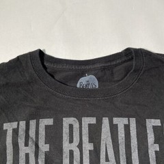 The Beatles 2012 John Paul George Ringo Black Graphic Music T Shirt Sz L