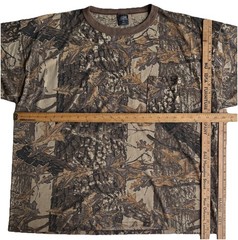 VTG 80s 90s Ace Sportswear Sniper Camo Pocket T Shirt Single Stitch Men’s 3XL
