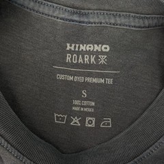Roark Shirt Mens Small Hinano Label Graphic Premium Tee Tshirt Surf Faded Navy
