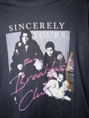 The Breakfast Club Sincerely Yours Movie Poster Graphic Tee