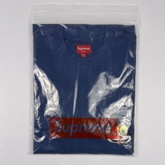 Supreme Cat L/S Pocket Tee Navy Medium FW19 New In Bag Embroidered Logo