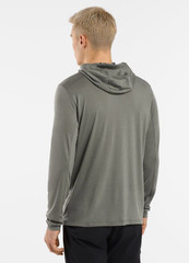 2025 Pre-Loved Arc’teryx Ionia Merino Wool Logo Long Sleeve Hoodie Green Forage