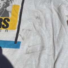 Ebert Vintage Bob Dylan Tom Petty Heartbreakers Tour Graphic T-Shirt XL White