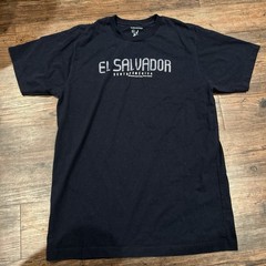 El Salvador Dark Blue T Shirt XL Slim