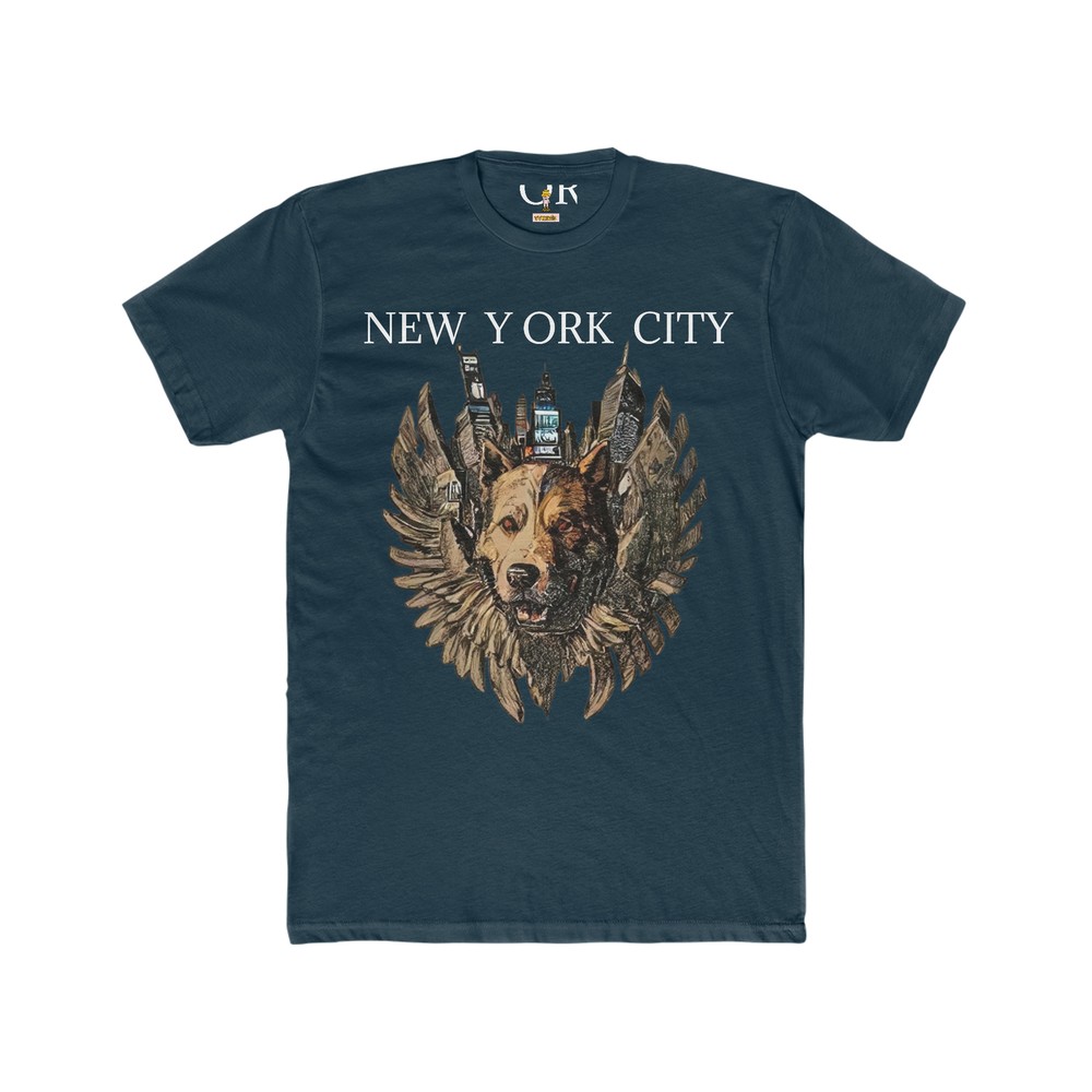 NYC Cherub Angel Dog T-Shirt, NYC T-Shirt, Cherub Angel Dog, Classic T-shirt