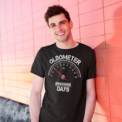Oldometer 20th Birthday Mens T Shirt shirt Funny Him twenty twentieth milesto…