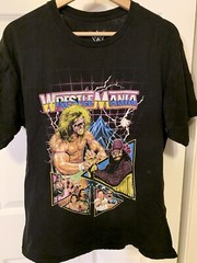 Ultimate Warrior Mens Sz L T Shirt Short Sleeve Macho Man Savage