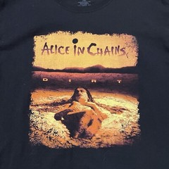 Alice In Chains Vintage Dirt Band Shirt Size Large Black(see Description)