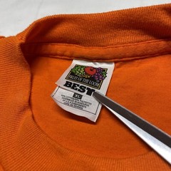 Vintage 90s Single Stitch T-Shirt Men’s XL 1997 GM Marathon Run Orange USA Made