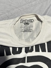 Ecko Unltd MMA Raw & Uncut White Graphic T-Shirt