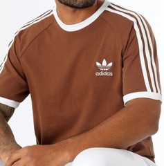 NEW MENS ADIDAS ORIGINALS 3-STRIPES CALIFORNIA TEE SHIRT ~SIZE XL IZ307