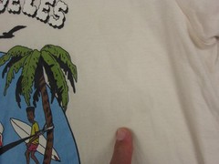 The Nike Tee Shirt Mens Large L Yellow Los Angeles There is No Finish Line *