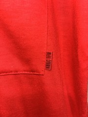 Vintage 80s Hang Ten T Shirt Red Pocket Made In USA Large