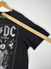 AC/DC Highway To Hell Black Size XL T-Shirt Metal Band Music Rock