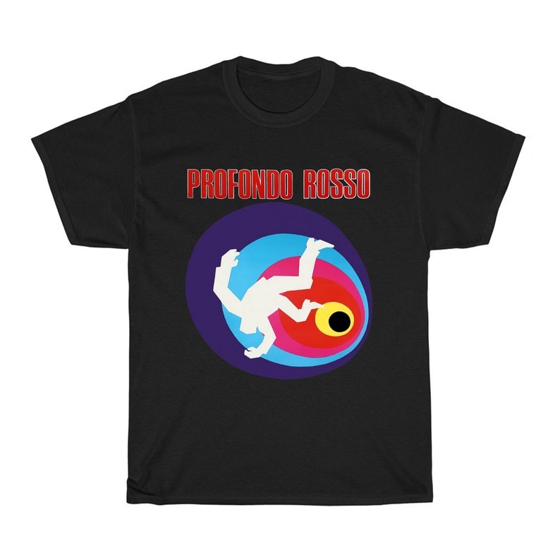 Profondo Rosso T-Shirt, Dario Argento Deep Red Graphic Tee Size S-4XL