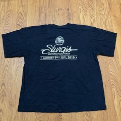 2010 Sturgis Black Hills Motorcycle Rally Vintage Graphic T-Shirt