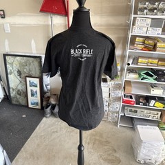 Black Rifle Coffee & Company Logo BRCC Espresso T-Shirt Charcoal Small New