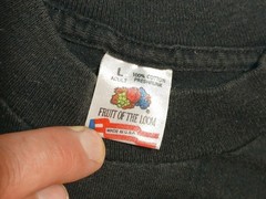 VTG Mens L Single Stitch Black T Shirt Funny Baking Comedy Shirt