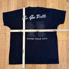 The Goo Goo Dolls Band basic Black Graphic Black Unisex T shirt XL Tour Tee