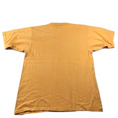 VTG Michigan Shirt Mens Large Yellow Green Graphic Tee Thick Cotton Galt Sand