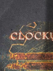 Rush Clockwork Angels Tour T-Shirt Faded 2012 Rock Band Double Sided Streetwear