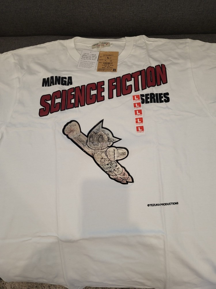 Astro Boy Atom Flying Mechine T-shirt White Unisex Osamu Tezuka Japan Limited
