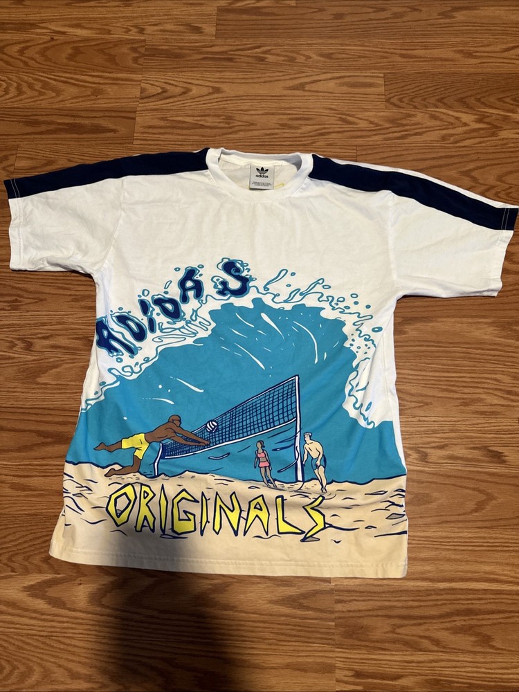 Adidas Originals Beach Sports Art Tee SZ: Large IN4777