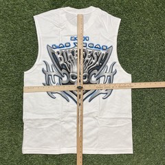 Bike Fest Shirt L 00s Y2k 2011 Las Vegas Motorcycle Biker Sleeveless Cutoff Tee