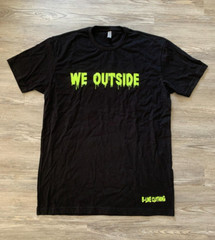 Men’s B-Line black “WE OUTSIDE” T-Shirt L