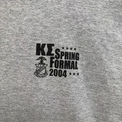 Vintage Y2K Kappa Sigma Arkansas Spring Formal T Shirt Size Large