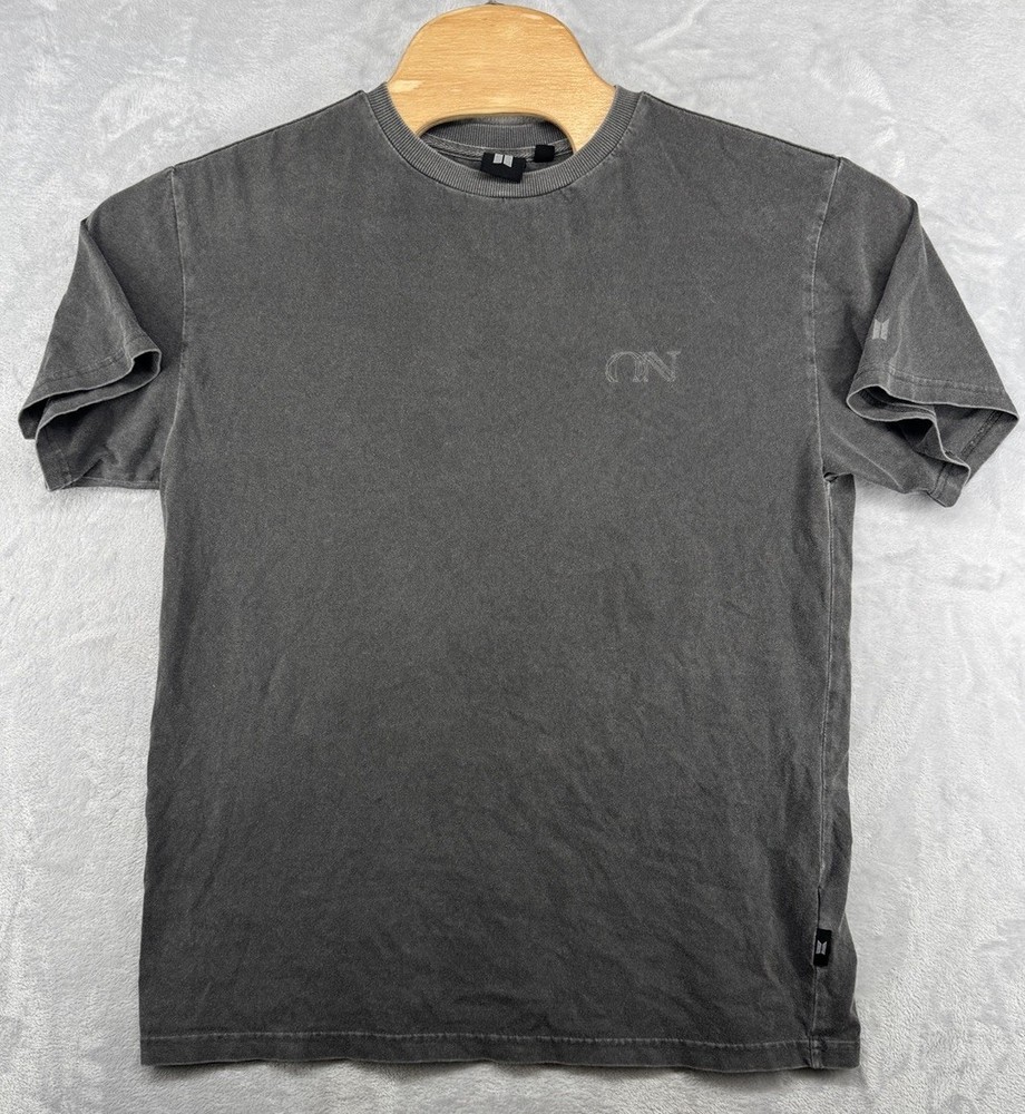 BTS Bring the Pain ON Pop-Up K-Pop Gray T-Shirt Men’s Size L Made in Korea RARE