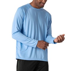 Men’s UV Protection Shirts Golf Tees Sun Block T-Shirts Long Sleeve Fishing Tops