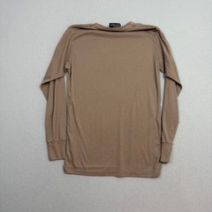 Vintage Kenyon Strata Thermal Shirt Mens Medium Brown Long Sleeve Base Layer USA