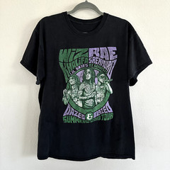 Wiz Khalifa Rae Sremmurd Dazed And Blazed Summer 2018 Tour Black T-Shirt Size L