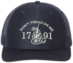 Don’t Tread On Me 2A Richardson Embroidered One Size Fits All Trucker Hats