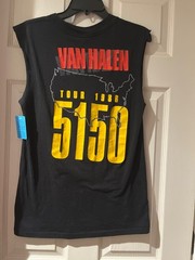 Vtg. Van Halen Tour 1986 – 5150 Black T-Shirt Men’s Size Large L Chedd by Anvil