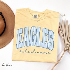Custom Mascot Shirt Personalized School Spirit Teacher Graphic Tee