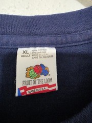 Vintage Chicago Shirt Mens XL Blue Skyline Graphic Tee Fruit Of The Loom USA