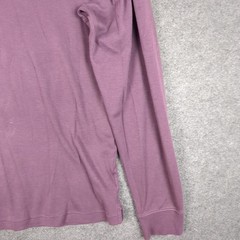 Brooks Brothers Mens Supima Cotton Mock Neck Performance Knit Shirt Purple M