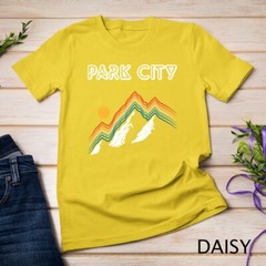 Park City Utah – USA hiking and climbing 1980s Retro Unisex T-shirt
