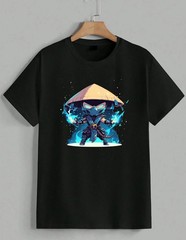 Mortal Kombat Raiden Cool Chibi Cartoon Video Game Gaming Fans T-Shirt Unisex