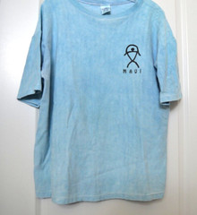 Vintage 90’s Men’s Cal Cru Top MAUI HAWAII Blue Size XL Guava Beach READ