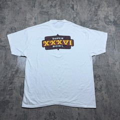 Vintage Y2K Miller Lite Super Bowl XXXVI 2002 T-Shirt Size XL