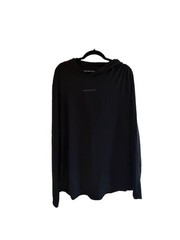 Municipal Men’s Sport Utility Long Sleeve Hooded T-Shirt Black XL NEW W/TAGS