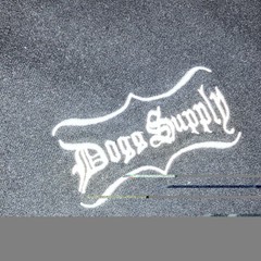 Dog Supply by Snoop Dogg Men’s Black Paisley Logo Crew Neck T-Shirt L/G