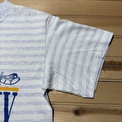 Vintage 80s 90s Kentucky University Style Tradition Spirit Striped Shirt Medium