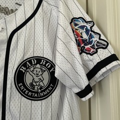 Headgear Classics HGC Bad Boy Records Notorious B.I.G. Baseball Jersey Size L
